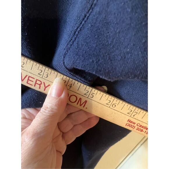 Vintage Myrtle Beach Navy Sweat Shirt L - Picture 6 of 7